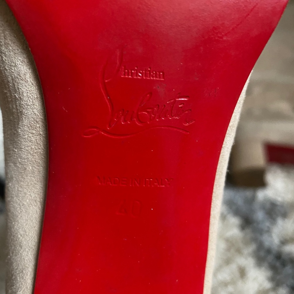 Christian Louboutin Suede Boots